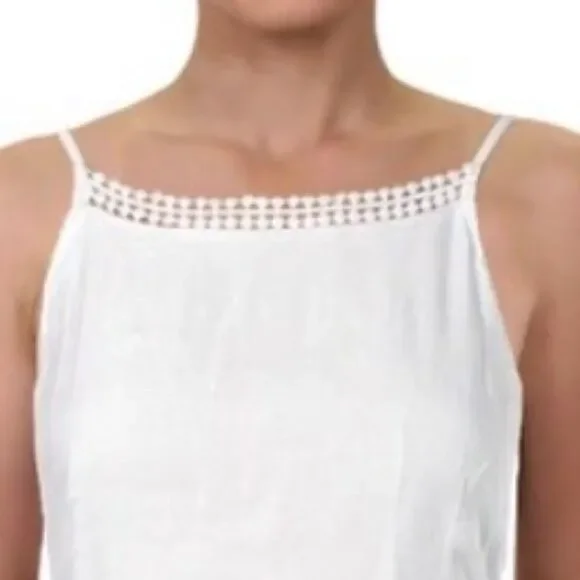 NWT Aqua White Crochet Detailed Maxi Dress - Picture 3 of 4